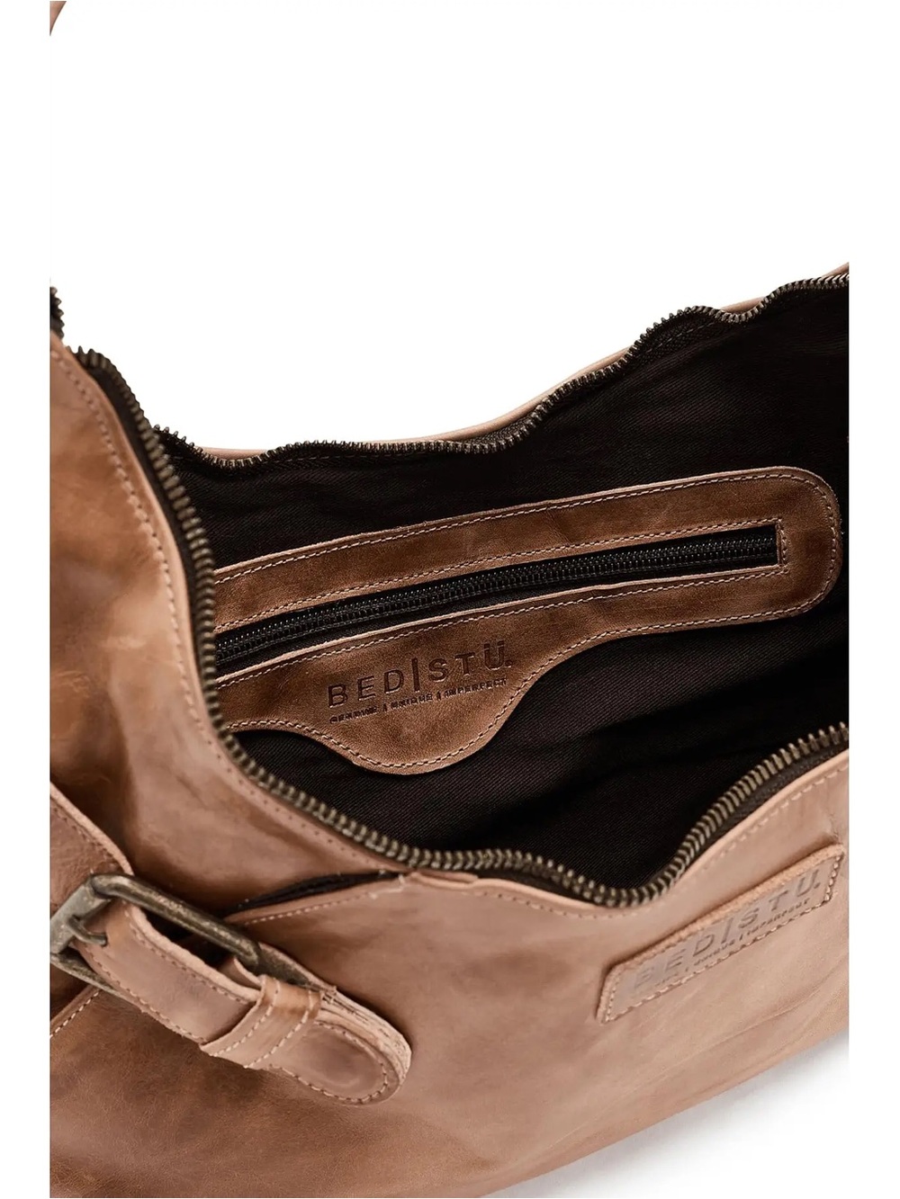 Bed Stu Seemly Leather Shoulder Bag in Tan Rustic New without tags Nwot - Picture 4 of 9